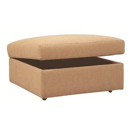 Upholstered Storage Ottoman